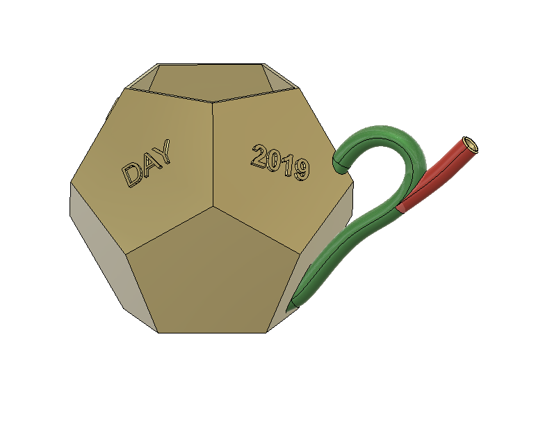 Dodecahedral Cups