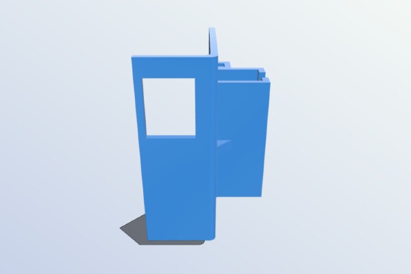 Adjustable Smartphone Holder - HTC One - Car | 3d print model