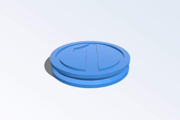 3D Printed Coin Tokens | 3d print model