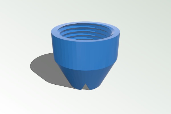 Hose Nozzle Fan Spray | 3d print model