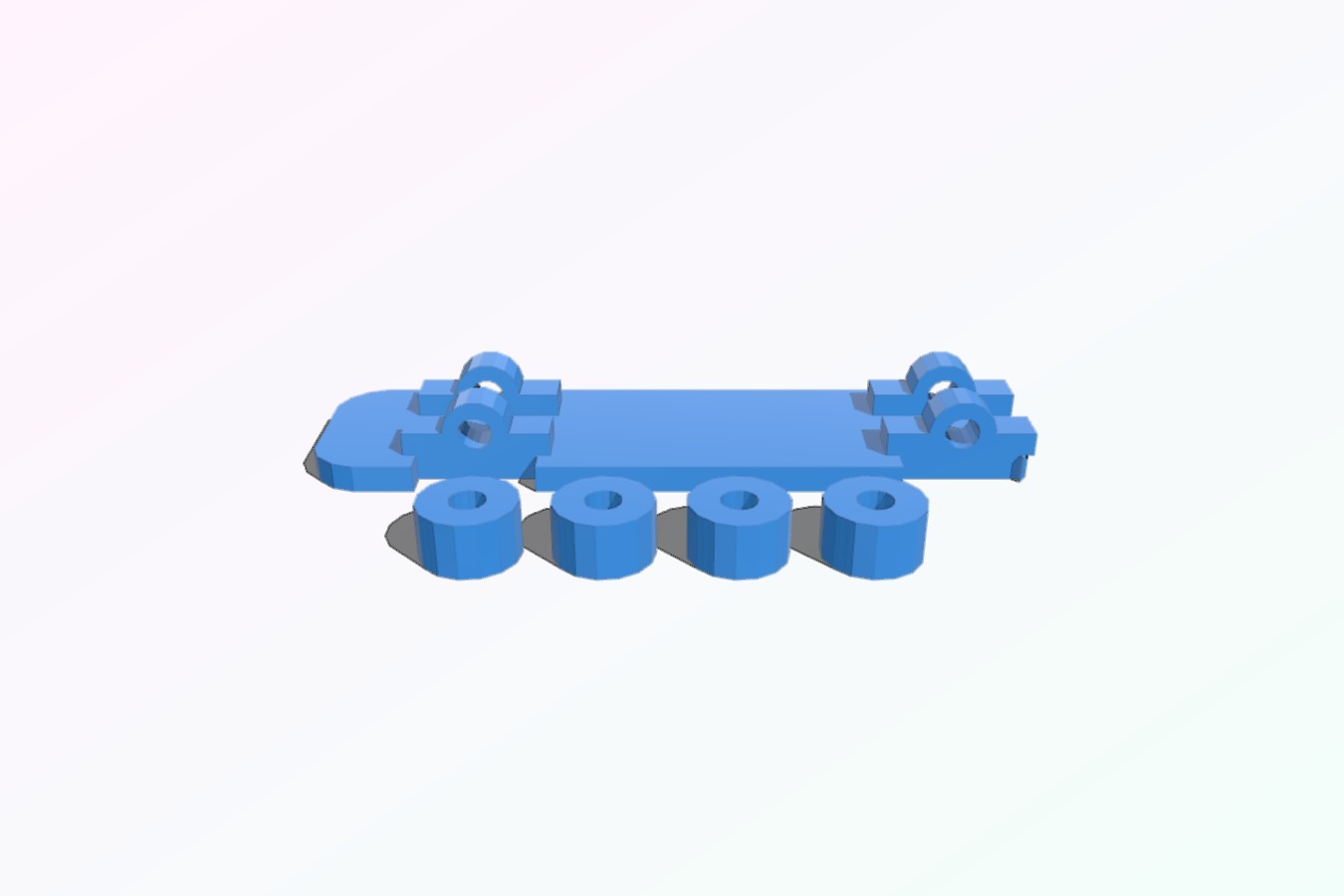 Double Decker Bus & Chassis (Parametric)