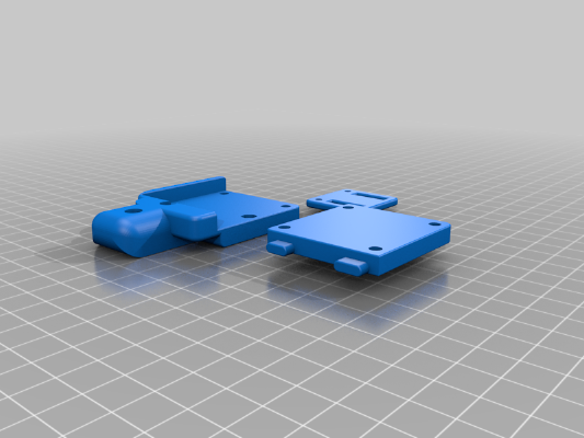 Tronxy X5 Series E3D Hermera Mount (E3d Hermes) | 3d print model