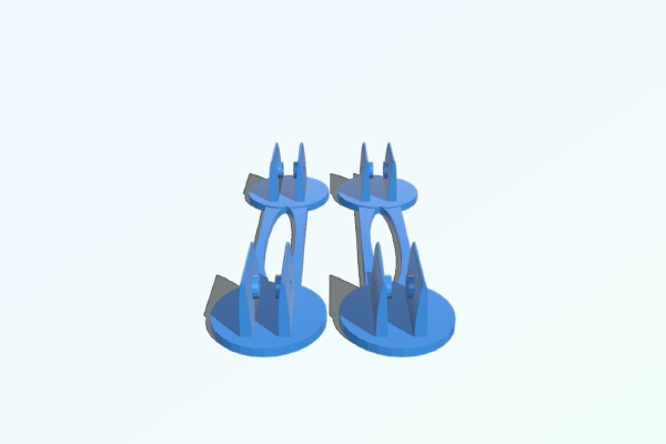 Universal Filament Spool Roller - M3 Screws  & Bearings | 3d print model