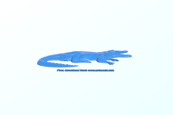 Crocodile | 3d print model