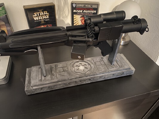 Star Wars E11 Blaster - Stand | 3d print model