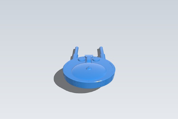 Star Trek Al-Burak class 1:2000 | 3d print model