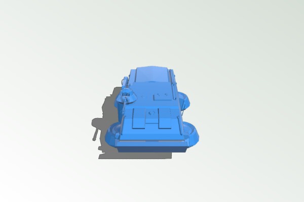 Mobile Suit Gundam Hover Truck | 3d print model