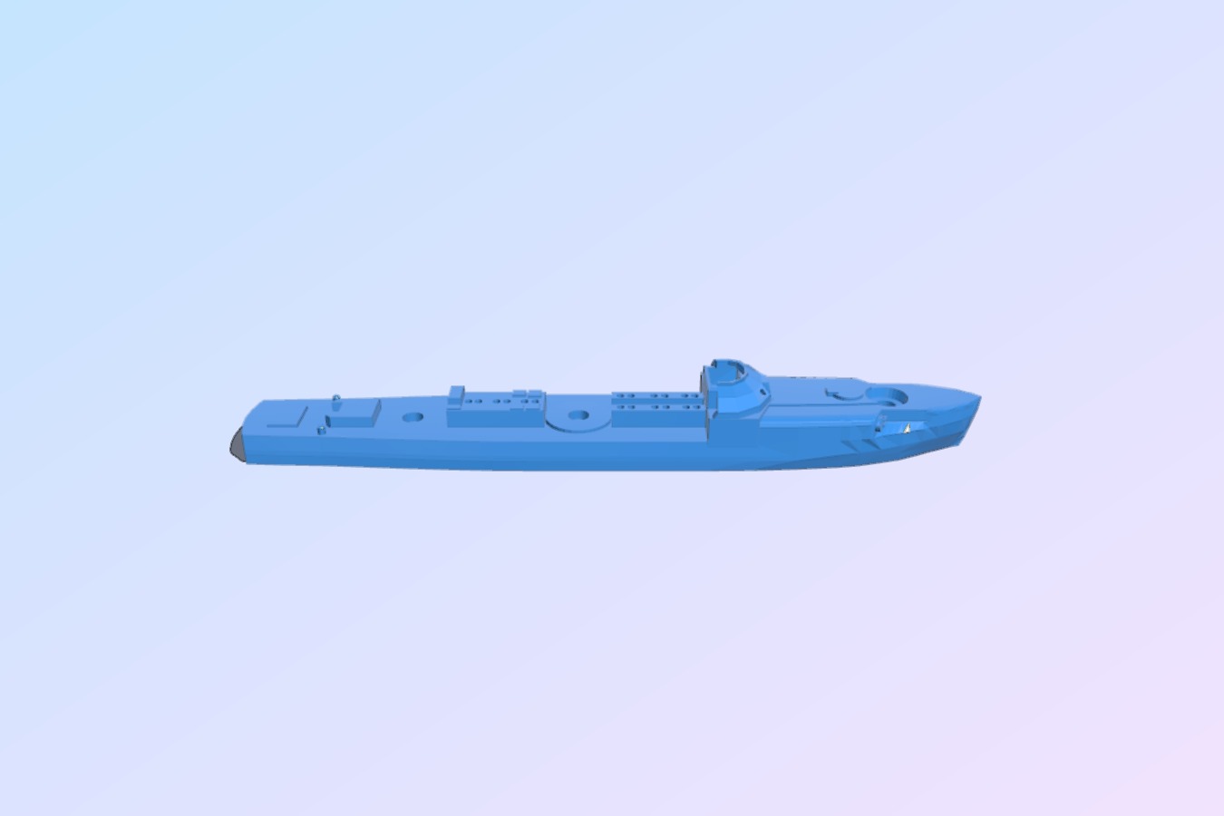 1_100 S-100 schnellboot (E-boat)
