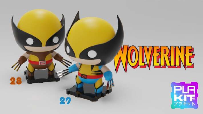 Marvel Classics Wolverine Double Pack! 90s & Retro [UPDATED] | 3d print model