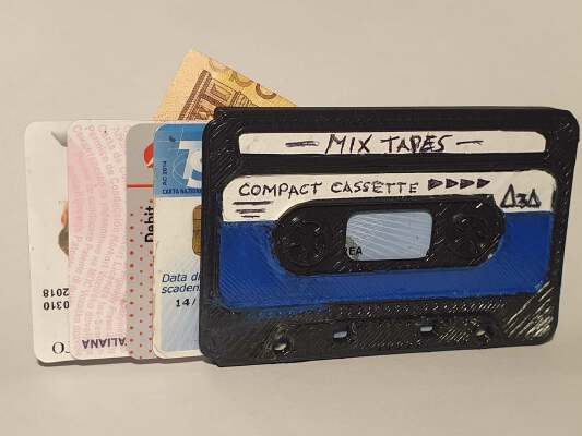 Cassette wallet | 3d print model