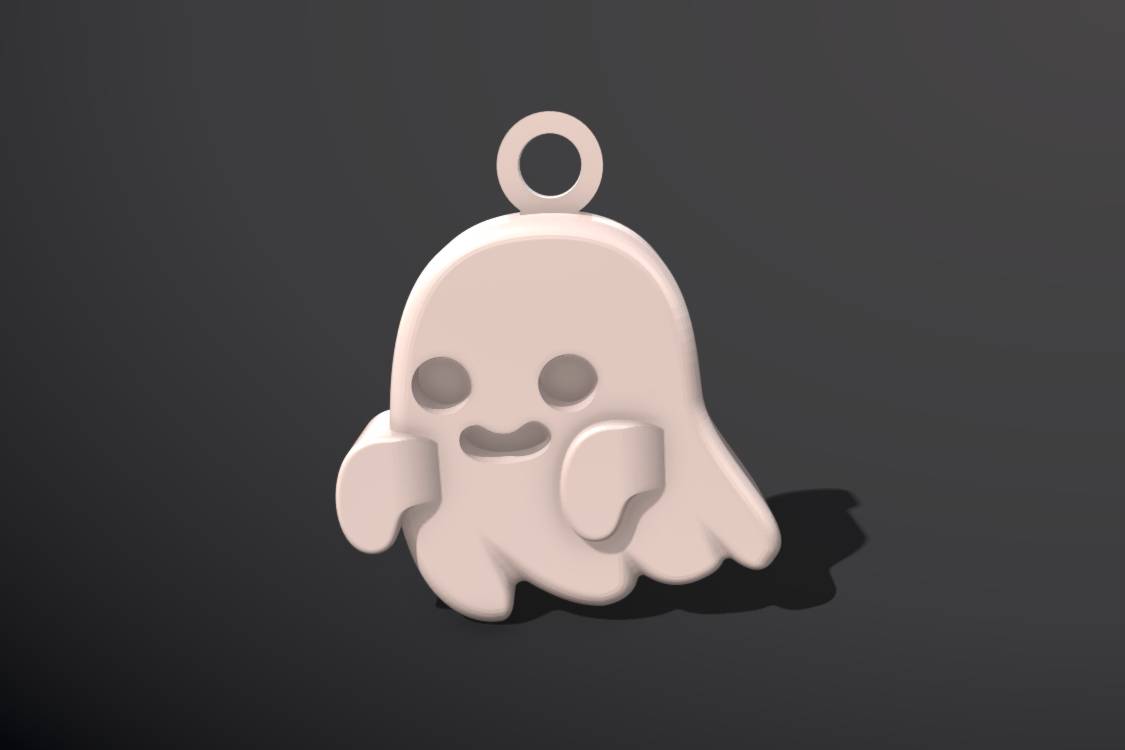 Halloween Ghost Keychain