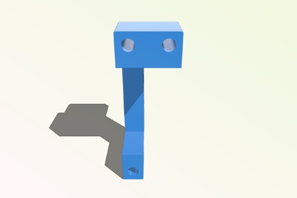 Support for Cyclop Head on MicroDelta Rework | 3d print model
