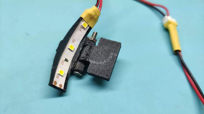 Anycubic Kossel linear plus magnetic led lighting | 3d print model