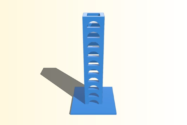 Temp Tower 10 Stages | 3d print model