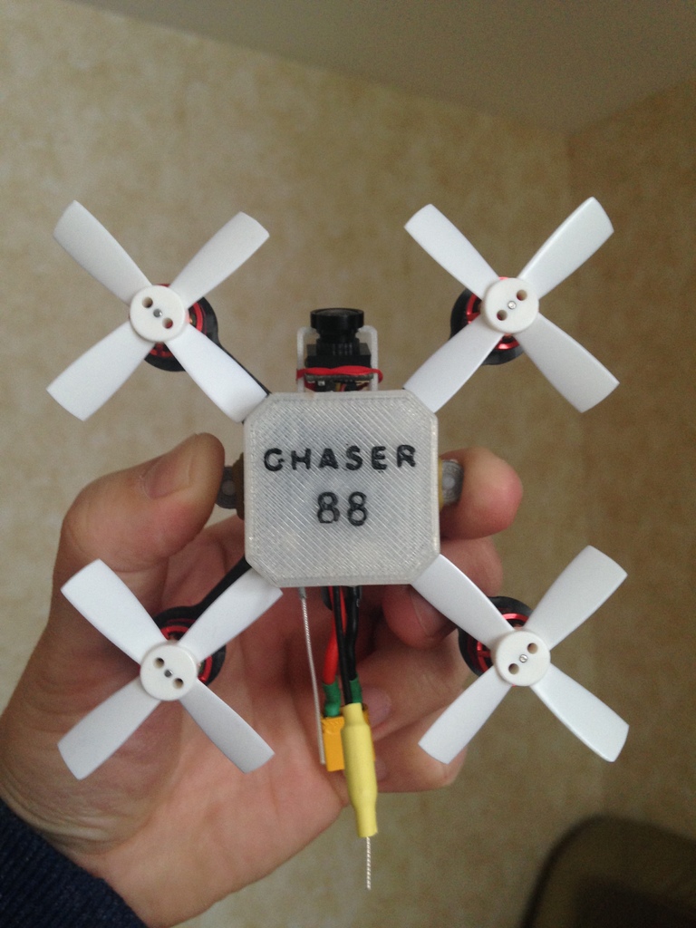 Chaser88 from Banggood canopy with tiny camera mount