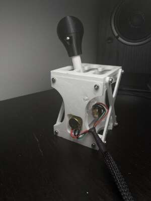 Potentiometer Based Racing Simulator H Shifter | 3d print model