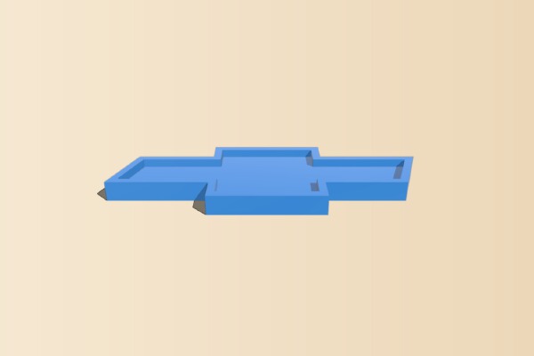Chevrolet BowTie Logo | 3d print model