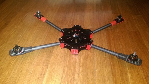 Hexacopter - Gold Edition | 3d print model