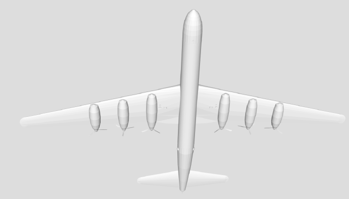 B-36 Peacemaker | 3d print model