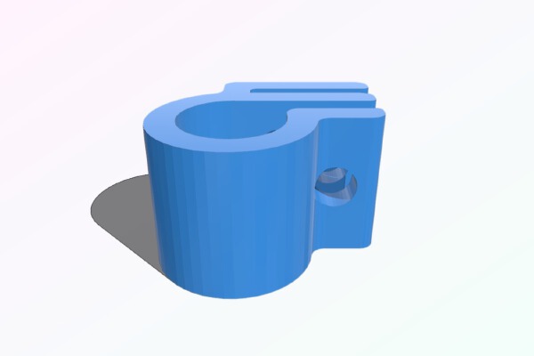 Axial wraith hood hinge | 3d print model