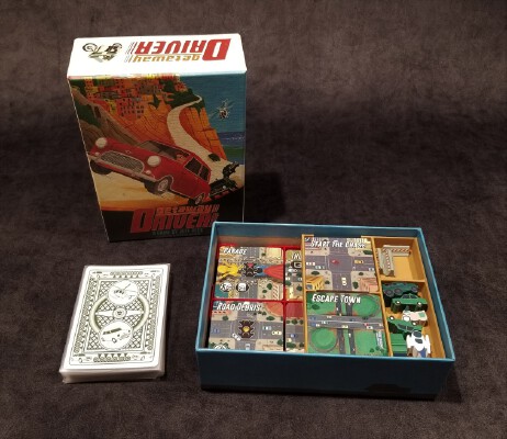Streets of Turin - Board Game Organizer for Getaway Driver from Store All The Bits | 3d print model