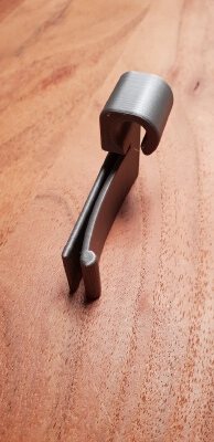 Cable Guide with Clip | 3d print model