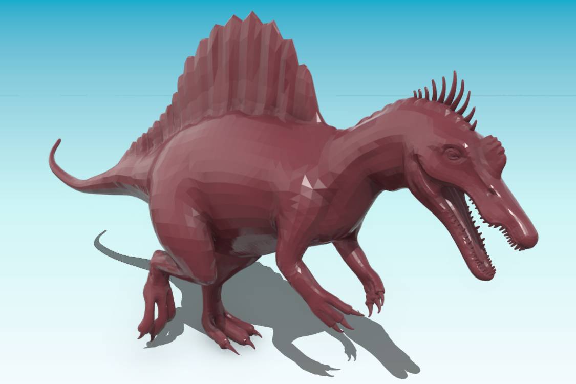 Spinosaurus Dinosaur 3d print