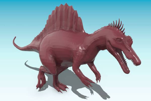 Spinosaurus Dinosaur 3d print | 3d print model