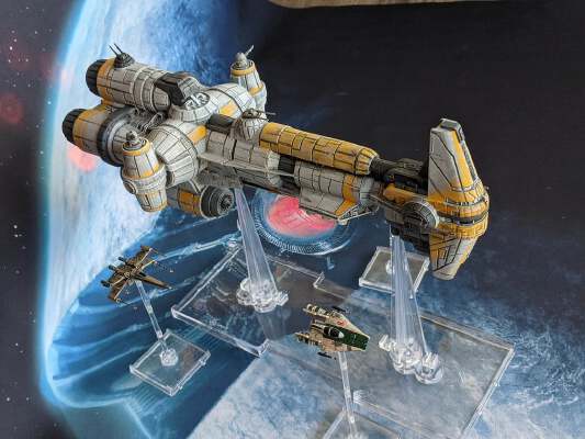 Hammerhead Corvette X-Wing scale | 3d print model