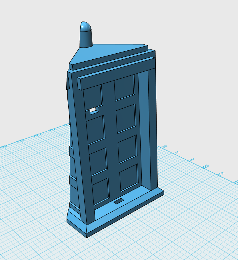 Tardis phone charging station (corner)