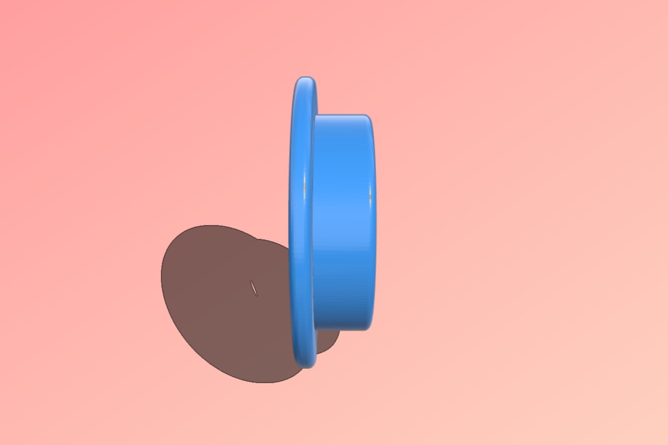 Filament adaptor for Ender 3 printer