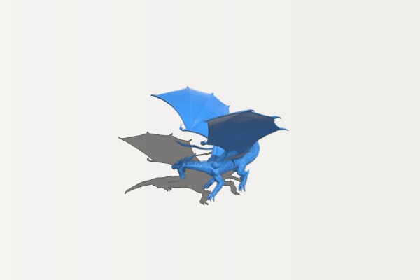 Gray Dragon | 3d print model