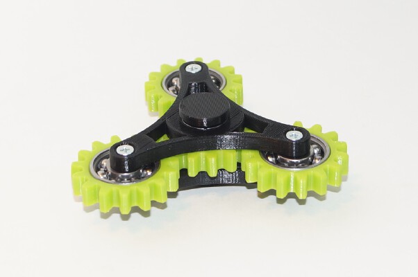 New Hand spinner four gears | 3d print model