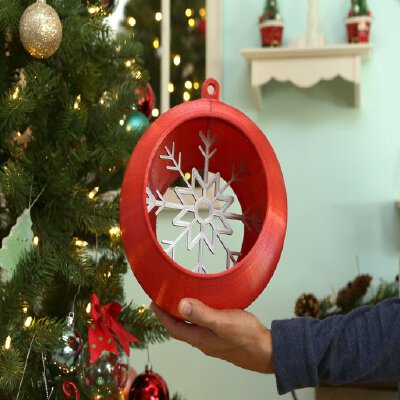 Jumbo Ornament – Snap Fit | 3d print model