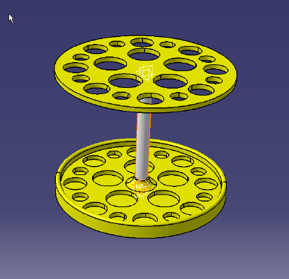 Make-Up Brushes Stand | 3d print model