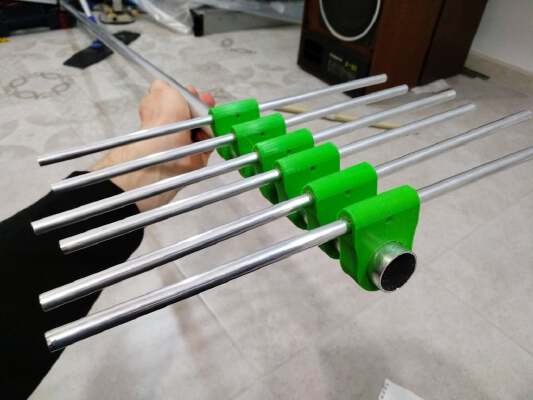 Yagi antenna kit | 3d print model