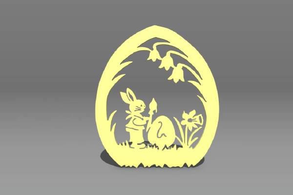 Easter Window Pictures | 3d print model
