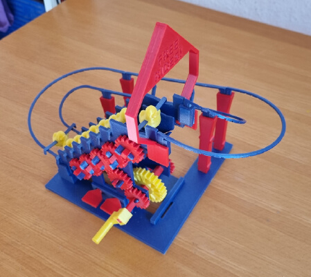 Little Duckis Little Roller Coaster | 3d print model