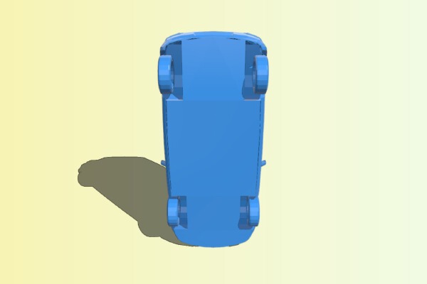 Car reno clio | 3d print model
