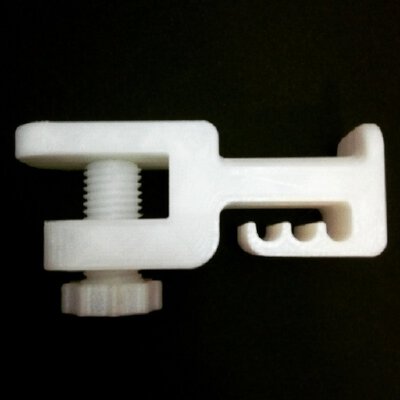 Headphone Holder_ Clamp 2cm Remix | 3d print model