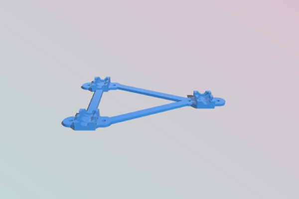 connected Y axis LM8UU mounts | 3d print model