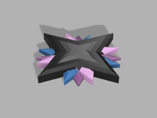 Twilight Badge - Pokemon Go Silph League | 3d print model
