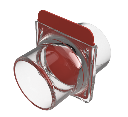 valve for a sawdust extraction system | 3d print model