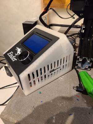 Mr. Clown's Ender 3 External Electronics Case V2 -- OEM and SKR E3 Mini Edition | 3d print model