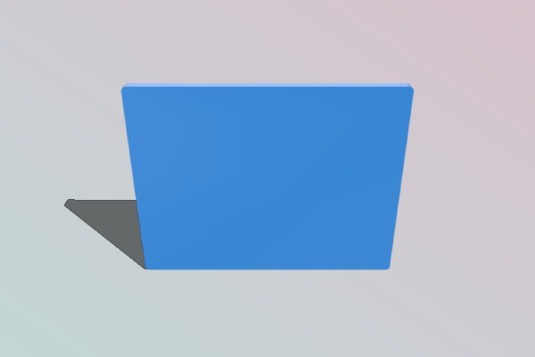 Tritrix Crossover shadow panel | 3d print model