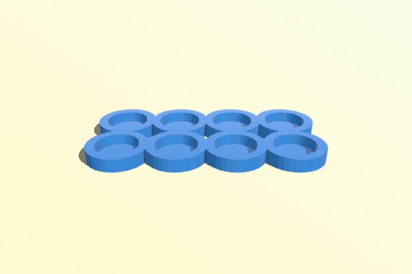 50mL Centrifuge Tube Base Holder | 3d print model