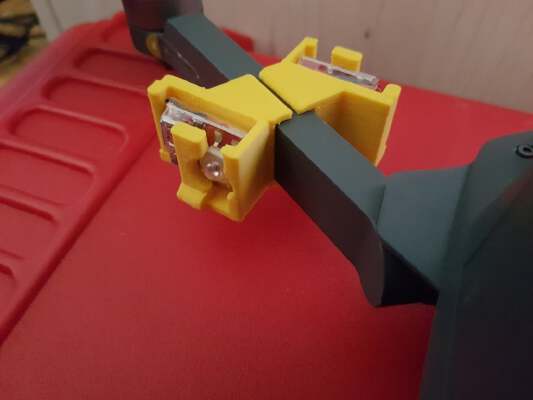 DJI Mavic Pro Rear strobon mount V6 | 3d print model