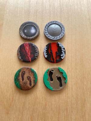 Lord of the Rings LCG Tokens Core Set | 3d print model