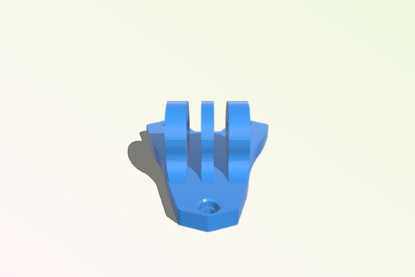 Iflight Green Hornet GoPro Stock mount | 3d print model