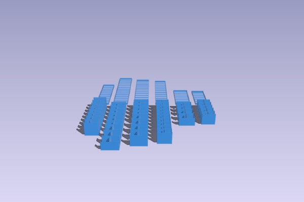 Command & Colors: Napoleonics Organizer | 3d print model